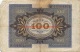 Hundert Mark 100 Reichsbanknote 1920 - 100 Mark