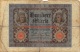 Hundert Mark 100 Reichsbanknote 1920 - 100 Mark