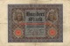 Hundert Mark 100 Reichsbanknote 1920 - 100 Mark