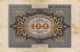 Hundert Mark 100 Reichsbanknote 1920 - 100 Mark