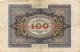 Hundert Mark 100 Reichsbanknote 1920 - 100 Mark