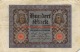 Hundert Mark 100 Reichsbanknote 1920 - 100 Mark