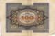 Hundert Mark 100 Reichsbanknote 1920 - 100 Mark