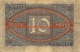 Zehn Mark 10 Reichsbanknote 1920 - 10 Mark