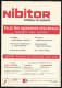 NIBITOR . INHIBITEUR DU SPASME . - Pubblicitari