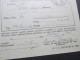 Delcampe - DR / Böhmen Und Mähren 1942 Frankierter Steuerbescheid / Steueramt In Rakonitz. Eckrandstück Nr. 7 Plattennummer 3-41 - Briefe U. Dokumente
