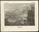 MONT BLANC - ORIGINAL ENGRAVING ETCHING 1833 - Karlsruher Unterhaltungs-Blatt - Grossdrucke