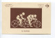 Cyclisme Carte Lumineuse Silhouettes - Patinage Artistique