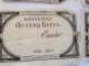 ASSIGNAT DE CINQ LIVRES, LOT DE 4 , AVEC 4 SIGNATURES DIFFERENTES - Autres & Non Classés