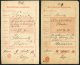 1870s Post Office Form X 5 Weinheim, Eichtersheim - Covers & Documents