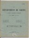 Le Département Du Rhone 1914 - 6-12 Ans