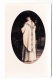 PRETRE DE DOS OFFICIANT A L'EGLISE, Chasuble, Médaillon, Ed. ? 1910 Environ - Photographie