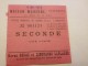 Limoges , Théâtre Municipal ,8 Nov 1927,billet Entrée, N° 01121 - Tickets - Vouchers