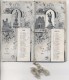 Petit Calendrier Religieux - Gallia Poenitens & Devota - Almanach Des Notre-Dame De France: 1919, Complet - Petit Format : 1901-20