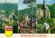 LUSSEMBURGO - LUXEMBOURG - 1978 - 5F Esch-sur-Sûre + Flamme Entente Europeenne - Clervaux - Bonjour De Clervaux - Mul... - Clervaux