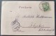 CPA LITHO Chromo Illustrateur Precurseur 1901 Fille Fillette Et Gros Oeuf   Fleur Violette  Paillettes - Pâques