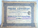 ACTION SOCIETE GENERALE FREINS LIPKOWSKI   - 1913 TITRE 1309 - Automobilismo