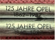 Tintenstift Und Feinminenstift Von Reform - Mit Aufschriften : 125 Jahre Opel 1862-1987 - Schreibgerät