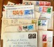Delcampe - LOT 35 LETTRES DE ROUMANIE 1970... + 5 DIVERSES- PRESQUE TOUT PAR AVION AVEC NOMBREUX RECOMMANDÉS- 6 SCANS - Postmark Collection