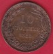 Bulgarie - 10 Stotinki - 1881 - TTB/SUP - Bulgarie