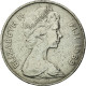 Monnaie, Fiji, Elizabeth II, 20 Cents, 1969, TTB, Copper-nickel, KM:31 - Fidji