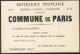 Mont De Piété - 18 Mars - 28 Mai 1871 - Crédit Municipal - Paris La Nuit