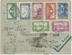 LETTRE 1938 AVEC 7 TIMBRES - Briefe U. Dokumente