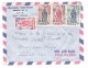 Vietnam Lettre 4 Timbres Viet Nam Cong Hoa Cachet Dalat 1962 Collegium Pontificium Sancti Pii X à Destination France - Vietnam