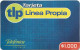 Chile - Telefonica - Tarjeta Linea Propia - 1.000CP$, GSM Refill, Exp. 30.09.2002, Used - Chile