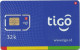 Congo (Kinshasa) - TIGO GSM SIM 32K, Mint - Congo