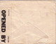 GUERRE 39-45 - GRANDE BRETAGNE - BANDE DE CENSURE PC90 - CACHET POST OFFICE MARITIME MAIL - GRAND CACHET ROND POUR TUNIS - Marcophilie