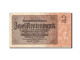 Billet, Allemagne, 2 Rentenmark, 1937, 1937-01-30, KM:174b, TB+ - 2 Rentenmark