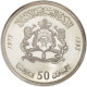 Monnaie, Maroc, Al-Hassan II, 50 Dirhams, 1975, PCGS, PR68DCAM, FDC, Argent - Maroc