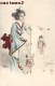 ILLUSTRATEUR BOTTARO FEMME JAPONAISE CHINOISE PANTIN CHINA GEISHA JAPANESE WOMAN JAPON MARIONNETTE 1900 - Bottaro