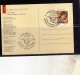 ITALIA  REPUBBLICA ITALY REPUBLIC 2004 MOSTRA DI JACOPO DA EMPOLI DUCCIO DI BUONINSEGNA 2003 CARTOLINA POST CARD - Schilderijen