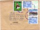 PARAGUAY 1985 - Registered Air Cover From Asuncion To Buenos Aires, Argentina. Birds, Audubon, Costume, Aircraft. - Paraguay