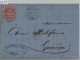 1874 Sitzende Helvetia/Helvétie Assise 38/30 - Stempel: Morges Nach Geneve 14.VIII.74 - Briefe U. Dokumente