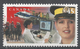 Canada 1998. Scott #1737 (MNH) RCMP, 125th Anniv, Female Mountie, Helicopter, Cityscape - Neufs