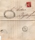 1876 LETTERA CON ANNULLO MAROSTICA VICENZA Carpanè  San Nazario - Storia Postale