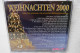CD "Weihnachten 2000" Adler Club Präsentiert Die Schönsten Weihnachtsmelodien - Kerstmuziek