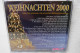 CD "Weihnachten 2000" Adler Club Präsentiert Die Schönsten Weihnachtsmelodien - Weihnachtslieder