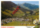 Ski Lift, Saalbach, Salzburg, Austria Postcard Posted 1997 Stamp - Saalbach