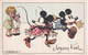 CPA Mickey Et Minnie - Illustration A. Bertiglia - Joyeux Noël - Altri & Non Classificati