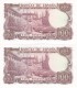 PAREJA CORRELATIVA DE 100 PTAS DEL AÑO 1970 SERIE 9C (SERIE SUSTITUCION) (SIN CIRCULAR-UNCIRCULATED)(BANK NOTE) - 100 Pesetas