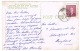 RB 1119 - 1953 Canada Postcard - 3c Coil Stamp Woodbridge Vaughan Ontario To Blackpool UK - Francobolli In Bobina