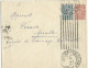 RUSSIE - 1911 - ENVELOPPE De MOSCOU OBLITERATION MECANIQUE Pour GRENOBLE - Storia Postale