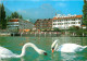 Hotel Pilatus, Hergiswil Am See, NW Nidwalden, Switzerland Postcard Posted 1990 Stamp - Hergiswil