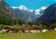 Camping, Wilderswil, BE Bern, Switzerland Postcard Posted 1992 Stamp - Berne