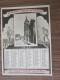 CALENDRIER GRAND FORMAT 1929 STRASSBURGER NEUESTE NACHRICHTEN JOURNAL LES DERNIERES NOUVELLES DE STRASBOURG-BELLES ILLU - Grand Format : 1921-40