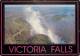 Victoria Falls, Botswana Postcard Posted 1993 Stamp - Botswana